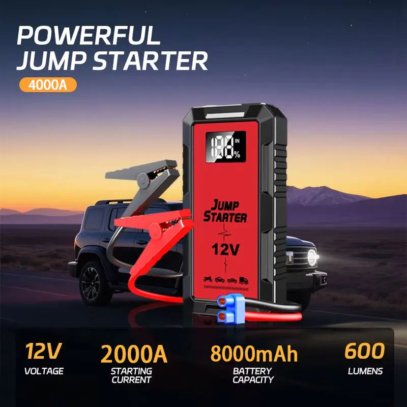 Ultimate Car Jump Starter Power