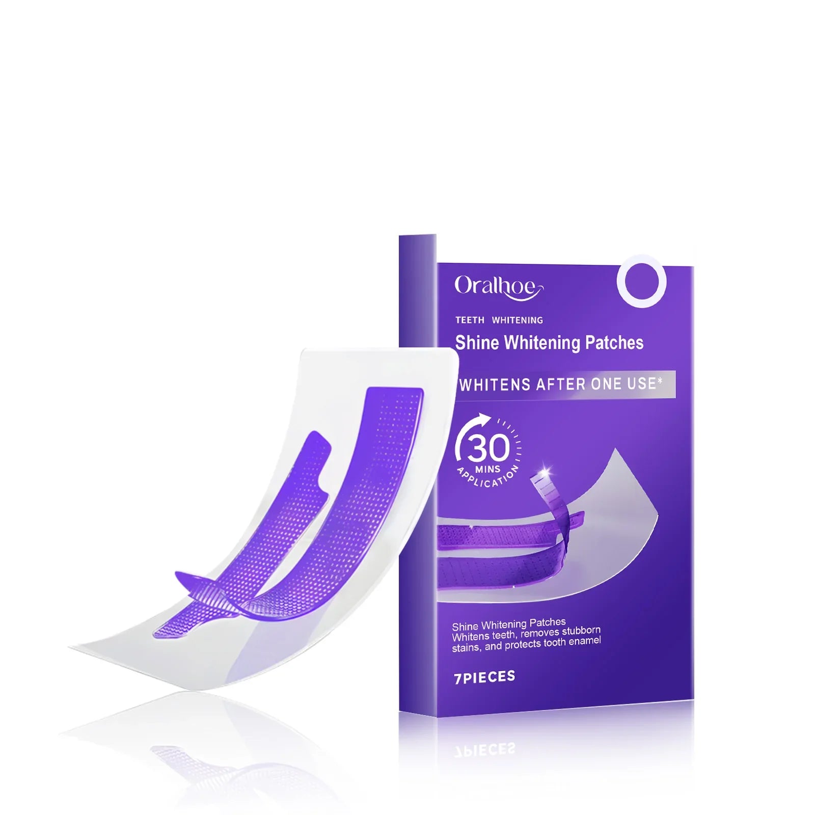 Purple Tooth Whitening Strips